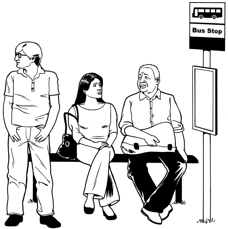 bus stop